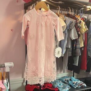 Biscotti Pink Lace Nightgown for Kids